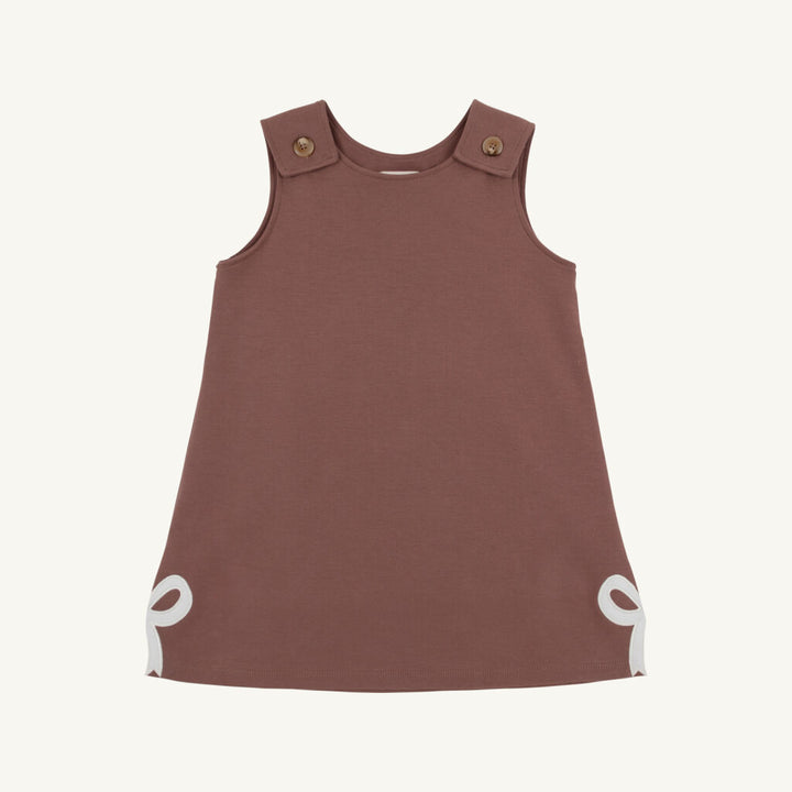 Juliet Jumper - Gray Bay Brown with Palmetto Pearl Bows
