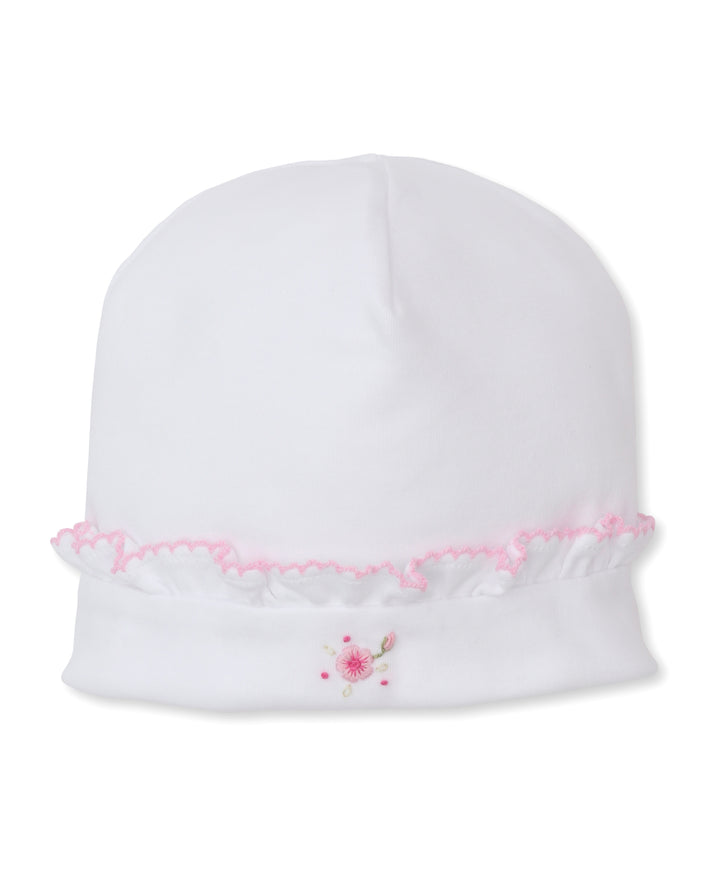 SCE Rose Blooms Hat W/ Hand Embroidered