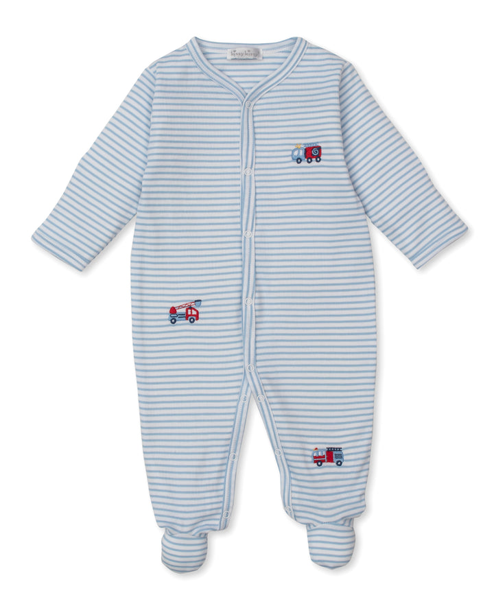 Fight the Fire Footie Stripe