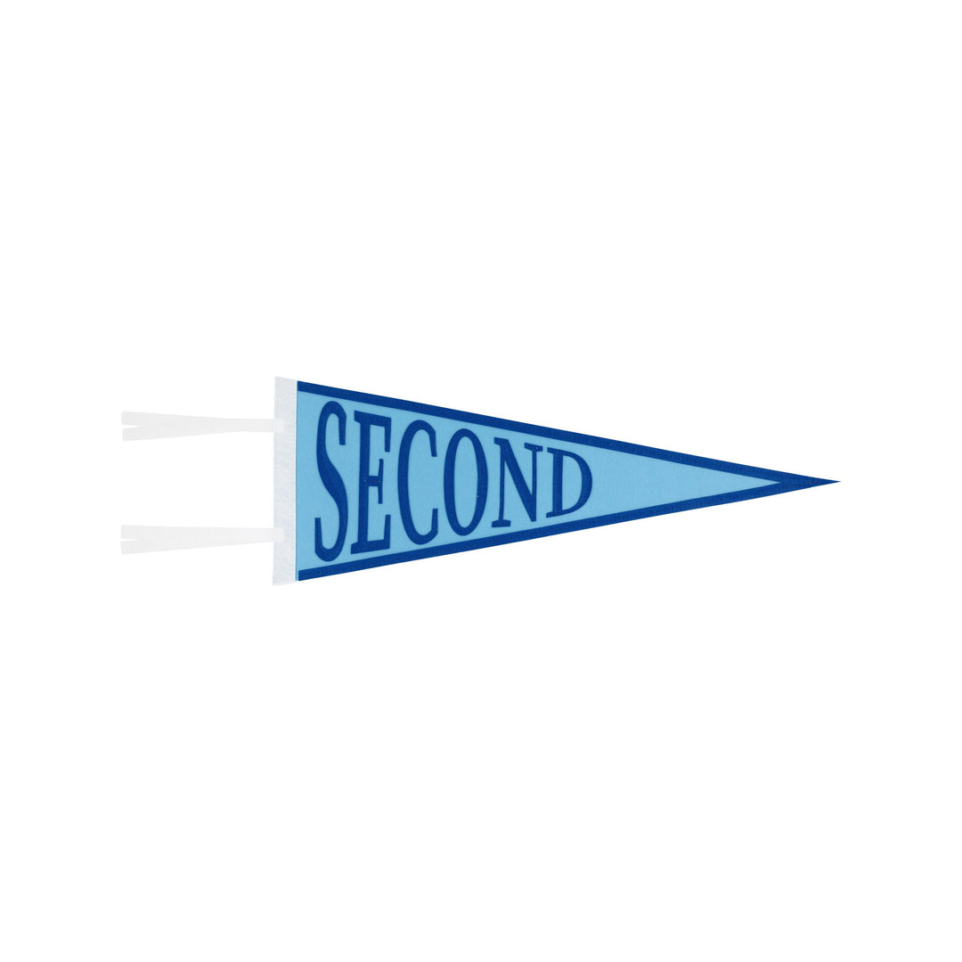 Picture Perfect Pennants - Brookline Blue/Rockefeller Royal/Worth Ave White