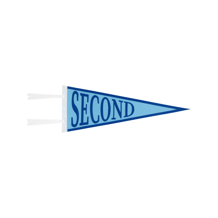 Picture Perfect Pennants - Brookline Blue/Rockefeller Royal/Worth Ave White