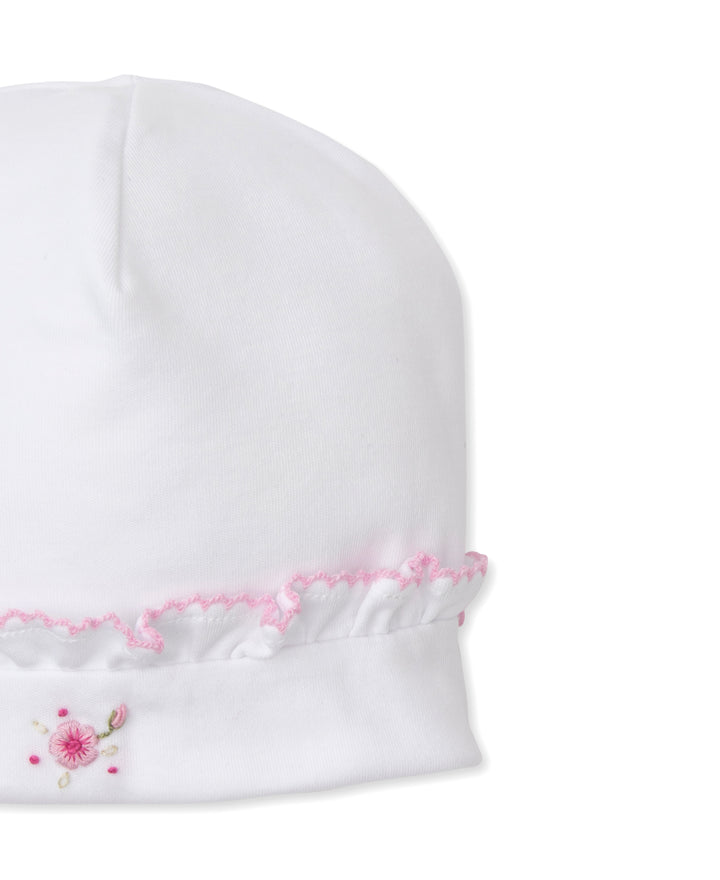 SCE Rose Blooms Hat W/ Hand Embroidered