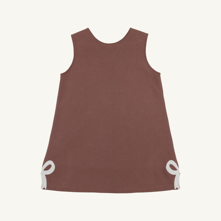 Juliet Jumper - Gray Bay Brown with Palmetto Pearl Bows