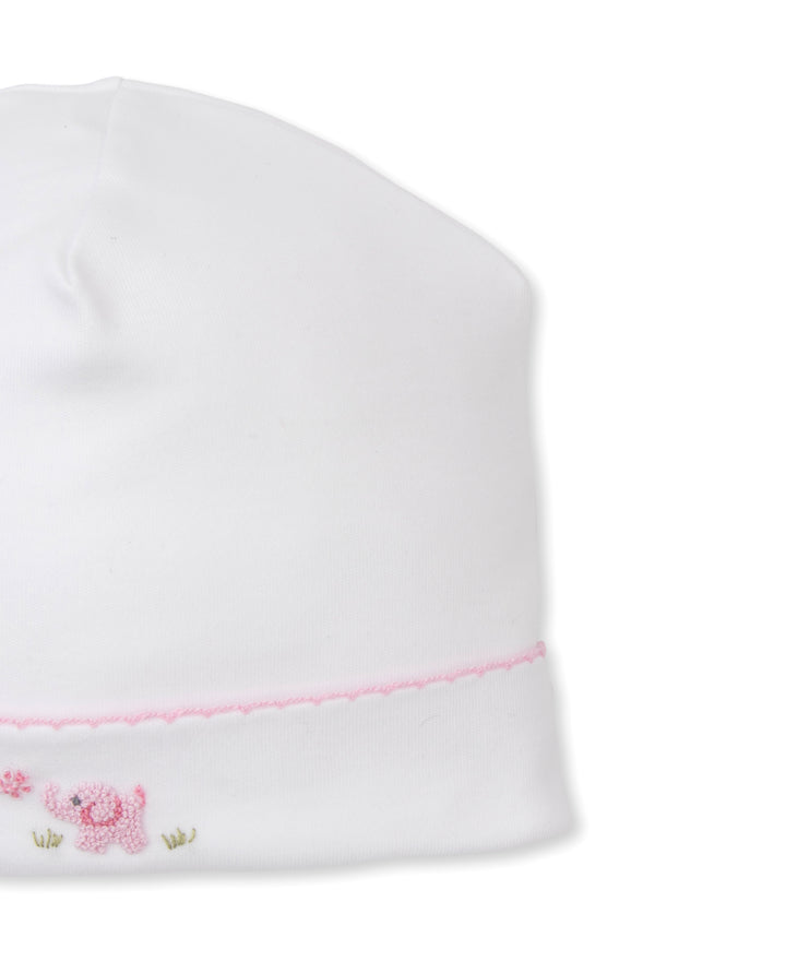 Premier Elephant Empire Hat W/Hand Embroidered Pink