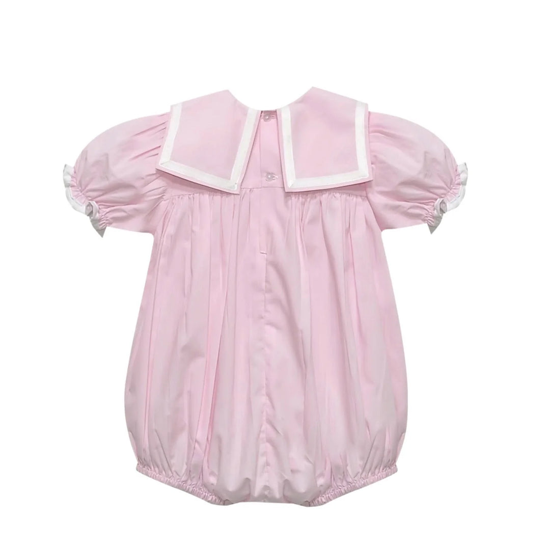Baby Sen Pink Ellis Girl Bubble - Sailor Sky