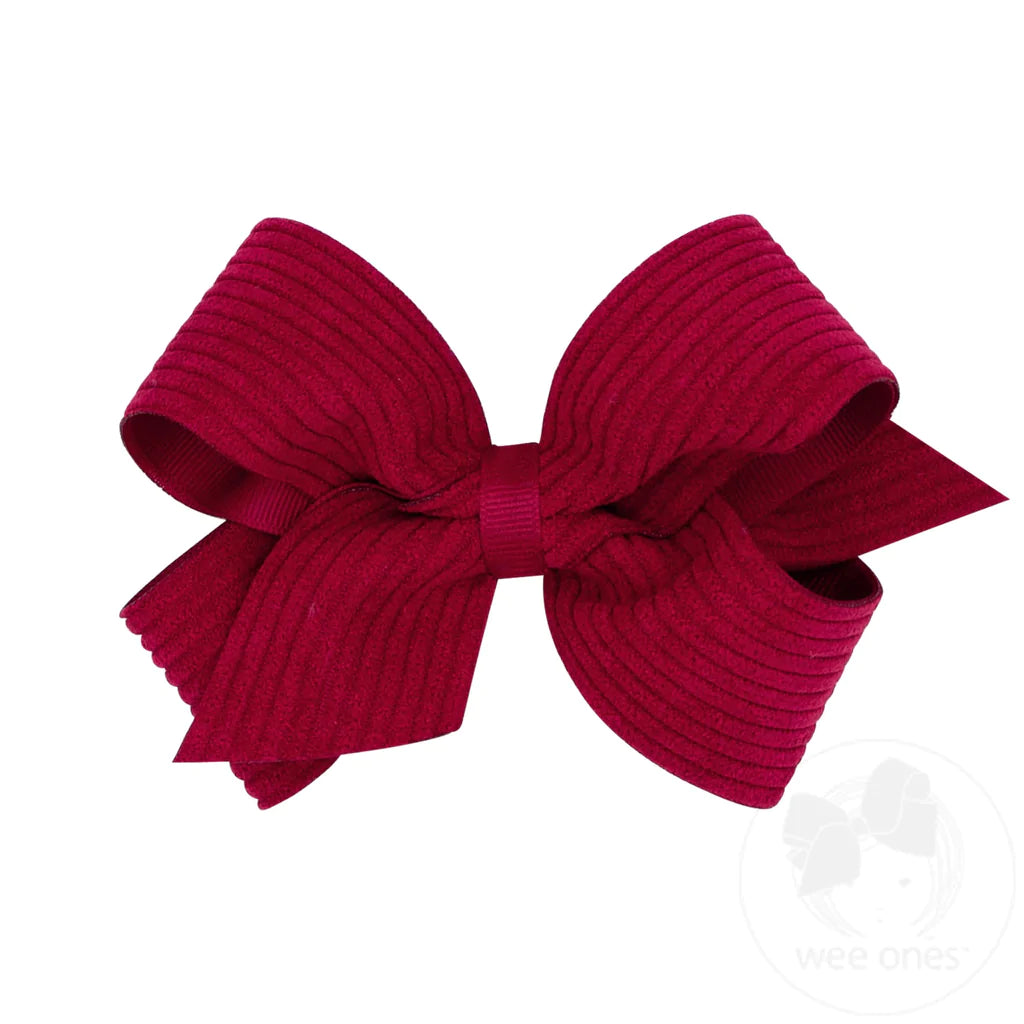 Medium Grosgrain Moonstitch Hair Bowtie