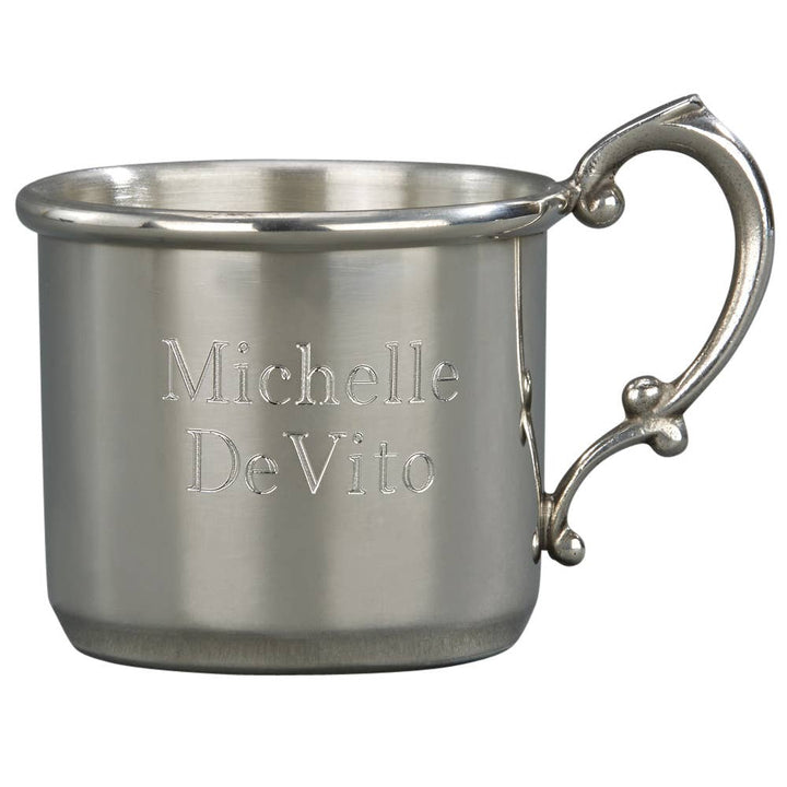 Baby Cup, Pewter, 6 Oz Capacity 3" H