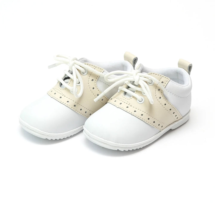 Austin Oxford White with Beige Saddle
