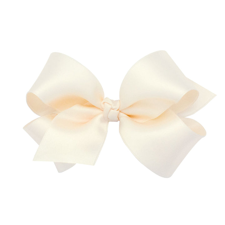 French Satin Basic Bow W/ Knot