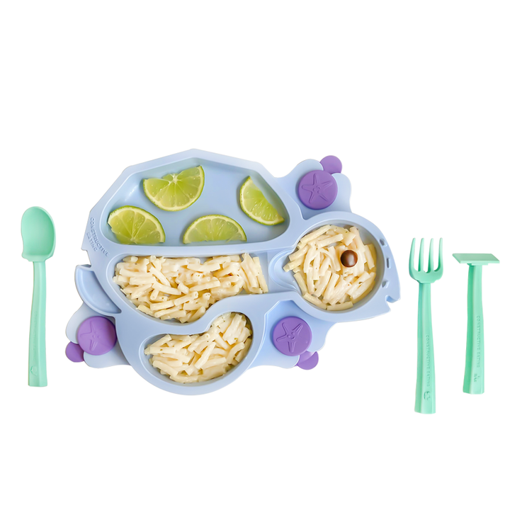 Constructive Eating - Baby Turtle Suction Plate - Constructive Baby