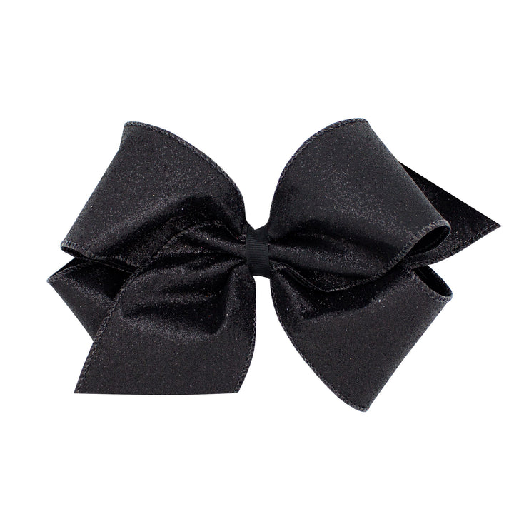 Party Glitter Overlay Bow