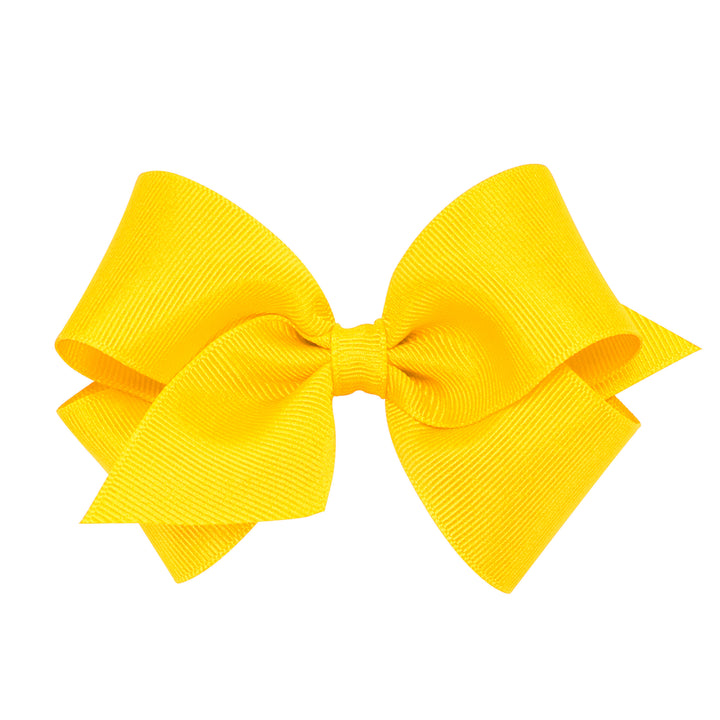 Small Solid Grosgrain Basic Bow