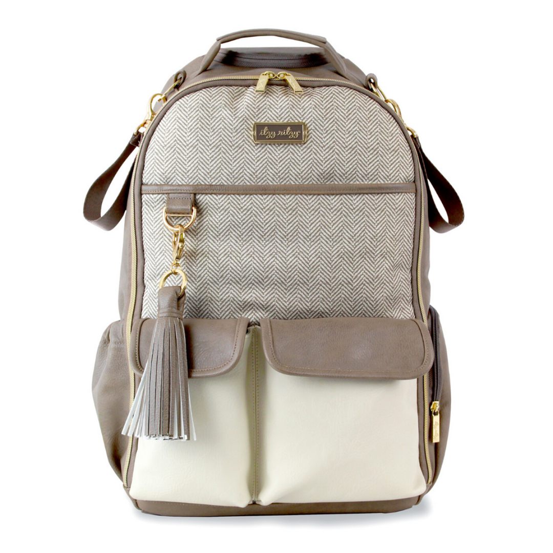 Vanilla Latte Boss Plus™ Backpack Diaper Bag