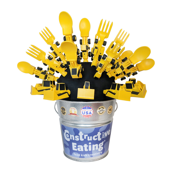 Constructive Eating Construction Utensils