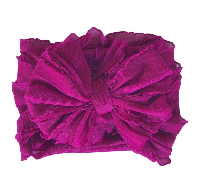 Ruffled Headband (multiple colors available)