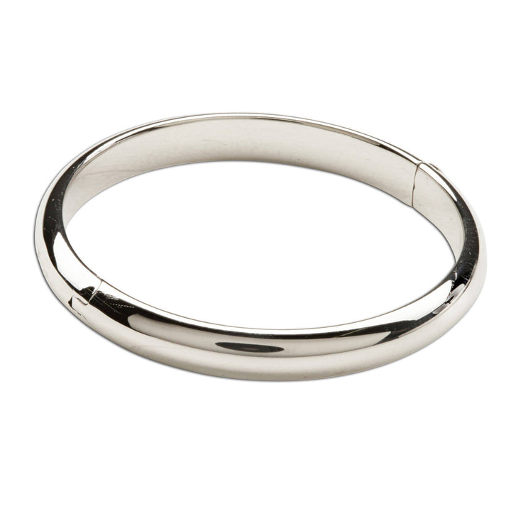 Classic Silver Baby Bangle Bracelet