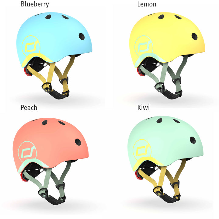 Scoot and Ride Kids Neon Helmet (XS/S)