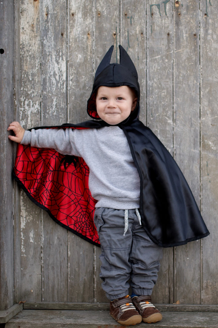 Reversible Spider Bat Cape