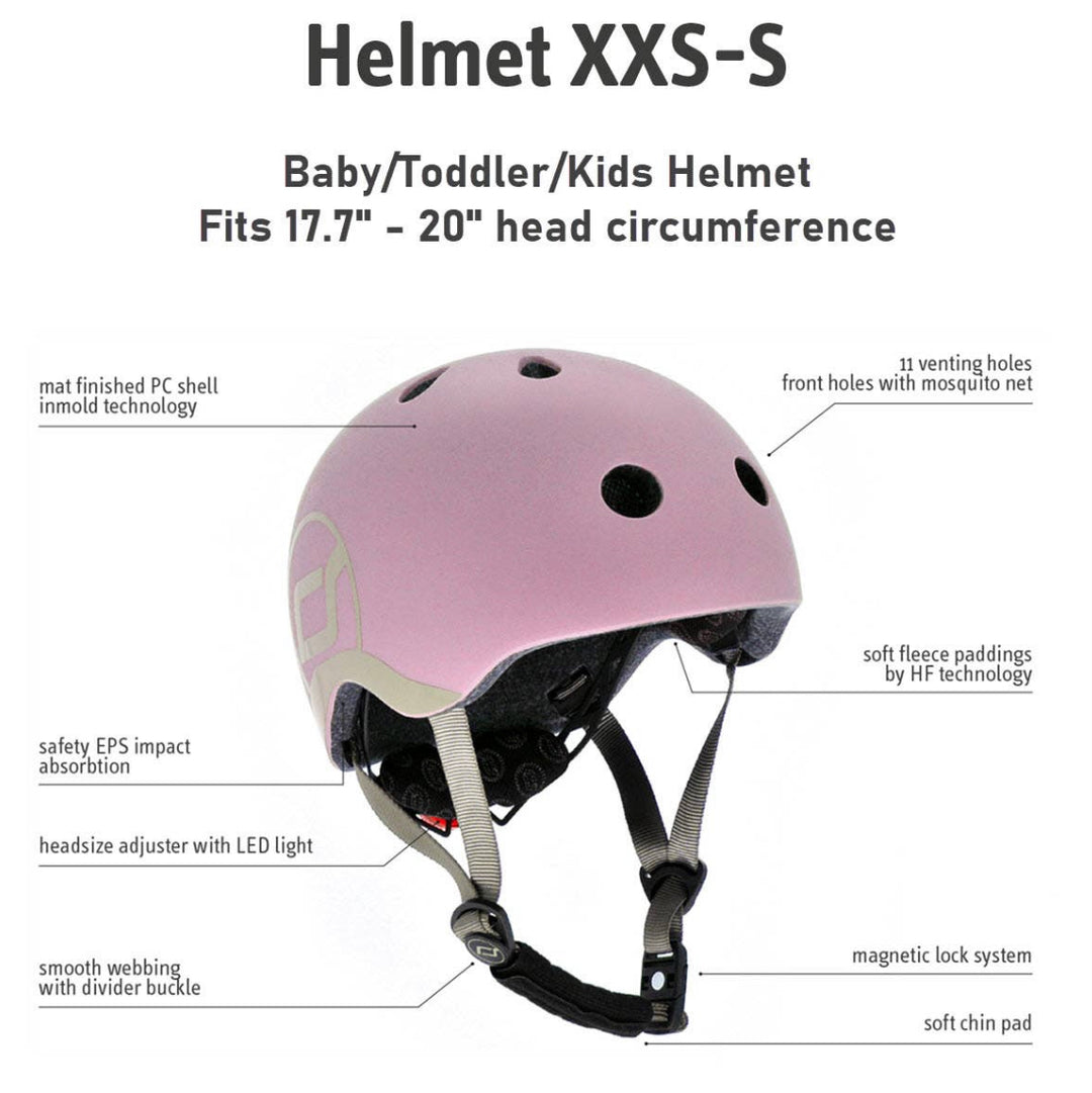 Scoot and Ride Kids Neon Helmet (XS/S)