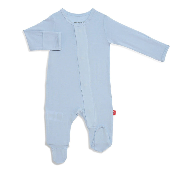 Baby Blue Magnetic Footie