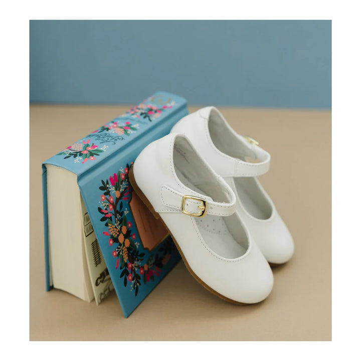 Rebecca Dressy Flat, White