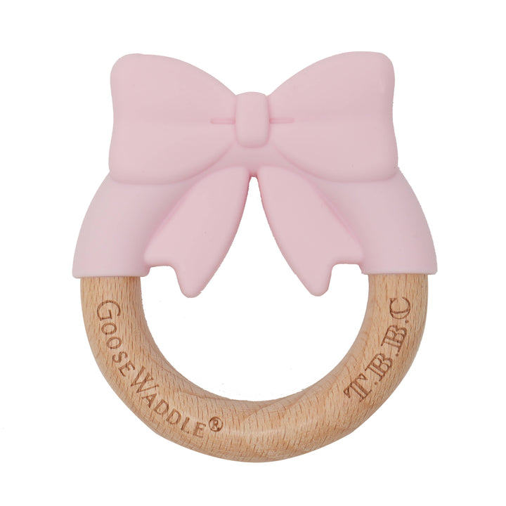 Pink Bow Teether