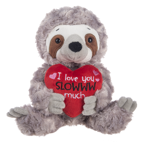 Valentines Sloth 3 different cute love grams