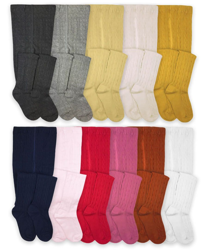 Classic Cable Knit Tights