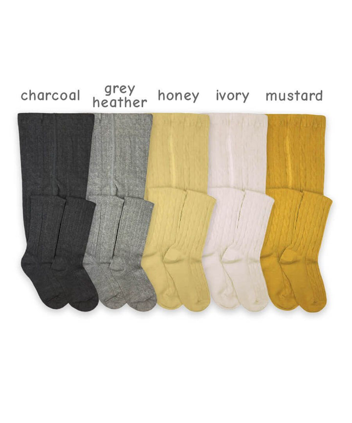 Classic Cable Knit Tights