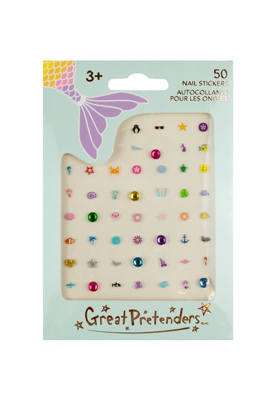 Unicorn and Mermaid Nail Stickers