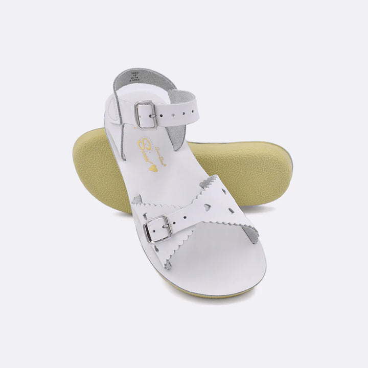 Sweetheart White Sandal