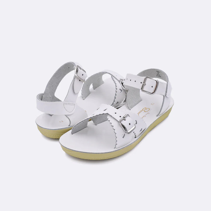 Sweetheart White Sandal